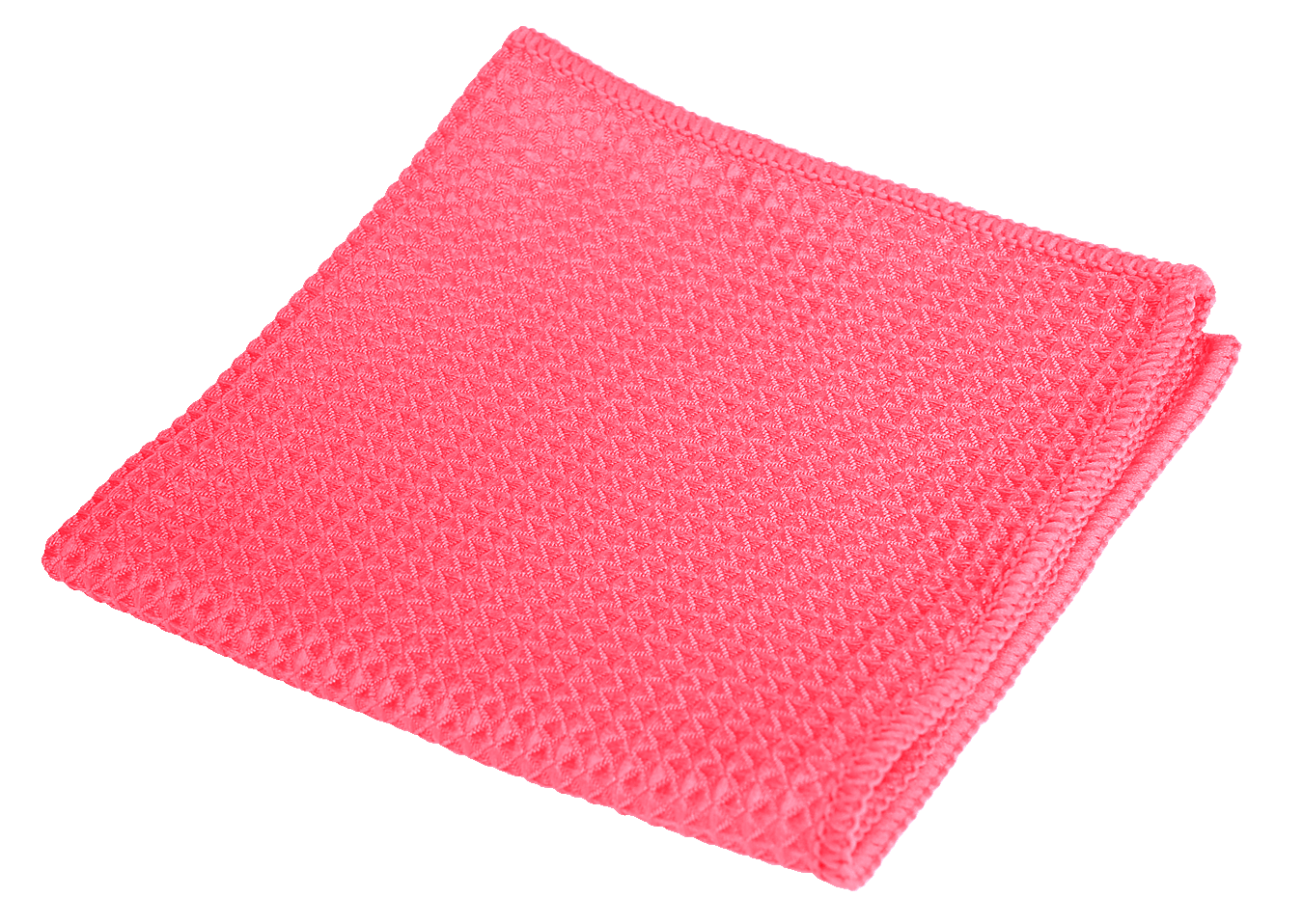 Levně Utěrka z mikrovlákna VAFALO 30x30cm červená pro exteriérové použití