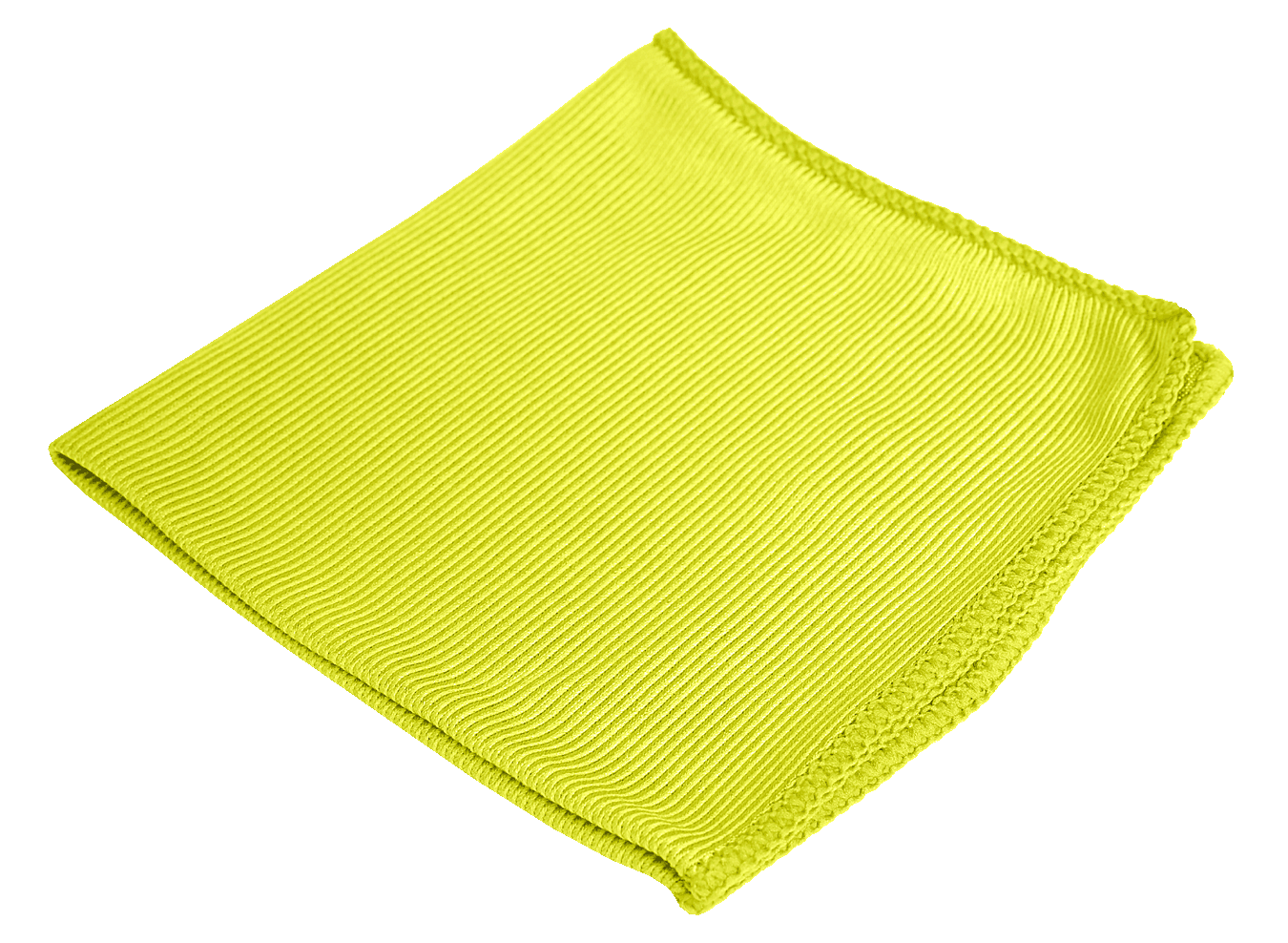 Levně Utěrka z hladkého mikrovlákna GLATRO 30x30cm žlutá vhodná pro leštění