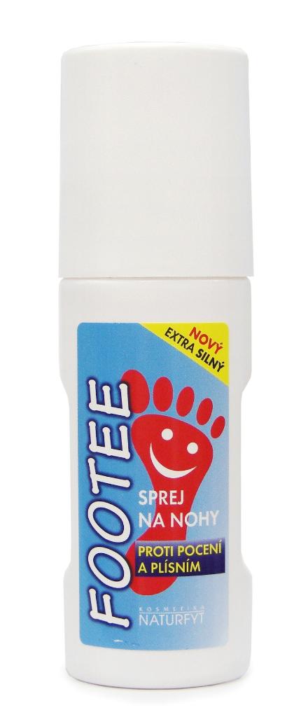 Levně Footee sprej na nohy proti pocení a plísním
