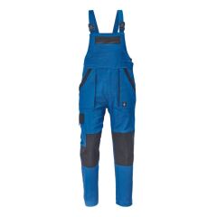 CERVA MAX NEO pracovní kalhoty s laclem modrá černá