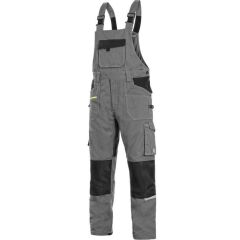 Canis CXS STRETCH pracovní kalhoty s laclem šedé