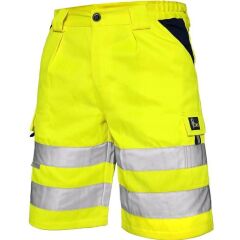 CXS NORWICH reflexní pracovní kraťasy žluto modré
