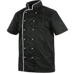 CXS CHEF rondon kuchařský krátký rukáv černý