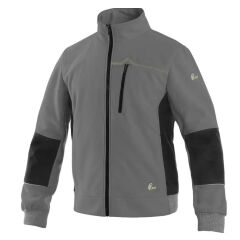 CXS TEXAS pánská mikina na zip šedá černá