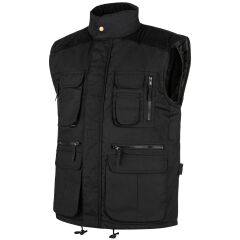 Manchesta zateplená vesta černá