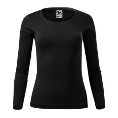 Dámské triko s dlouhým rukávem Malfini FIT-T LS 169 černá