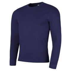 Tričko s dlouhým rukávem modré navy Tarek