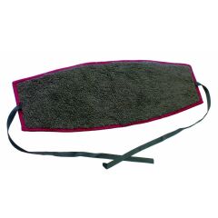 CXS BONEKAN ledvinový pás s podšívkou z umělé kožešiny šedý