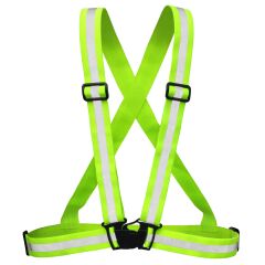 Strafox reflexní kříž na tělo žlutý