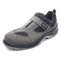 Panda Auge S1 SRC pracovní sandály Metal Free šedá