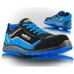 CORSICA 2055 O1 ESD pracovní polobotka Metal Free modrá černá nadstandardní šířka