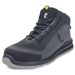 CERVA VADORROS S1P metal free ESD SRC kotníková pracovní obuv šedá