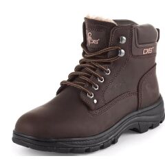 CXS ROAD GRAND WINTER pracovní kotníková obuv zimní hnědá