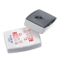 3M 6035 P3 R filtr na částice prach broušení řezání nebezpečné částice azbest