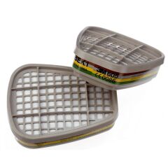 3M 6059 ABEK1 filtr proti organickým anorganickým a kyselým parám čpavek a deriváty