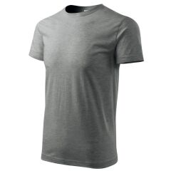Malfini Basic 129 pánské tričko tmavě šedý melír