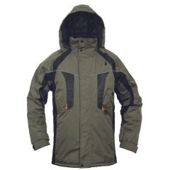 Cerva Nyala pracovní bunda zimní zelená černá