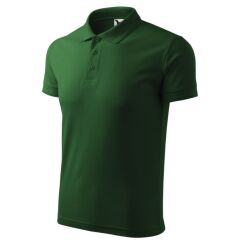 Polokošile pánská piké Malfini PIQUE POLO 203 lahvově zelená