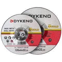 Brusný kotouč 125x6x22 nerez, ocel