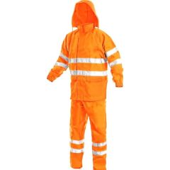 CANIS Vizwell YORK nepromokavá souprava výstražná oranžová