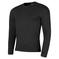 Tričko s dlouhým rukávem černé Tarek