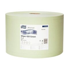 Tork Advanced Wiper 420 papírová utěrka zelená 1500 útržků