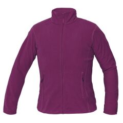Červa GOMTI dámská fleecová bunda tmavě růžová