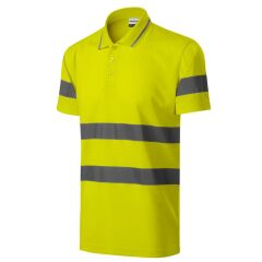 Malfini HV Runway 2V9 reflexní polokošile unisex reflexní žlutá