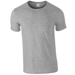 Tričko unisex tmavě šedý melír