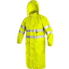 CXS Bath nepromokavý výstražný plášť reflexní žlutá