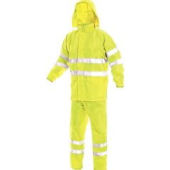 CANIS Vizwell YORK nepromokavá souprava výstražná žlutá