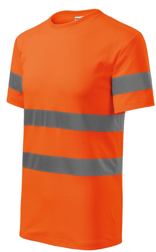 Levně Malfini HV PROTECT 1V9 reflexní tričko fluorescenční oranžová 2XL