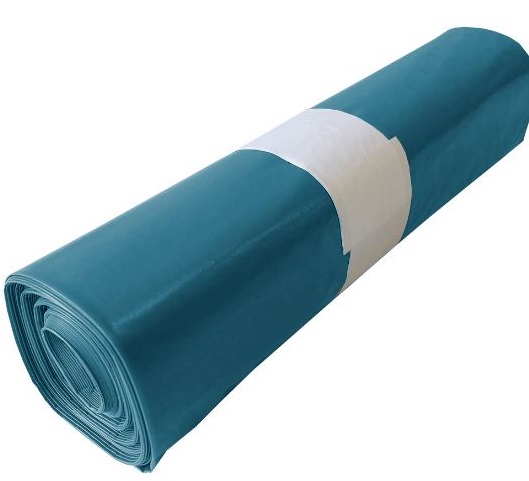 Levně Pytel odpadní modrý 120L silný 80my role 15 ks
