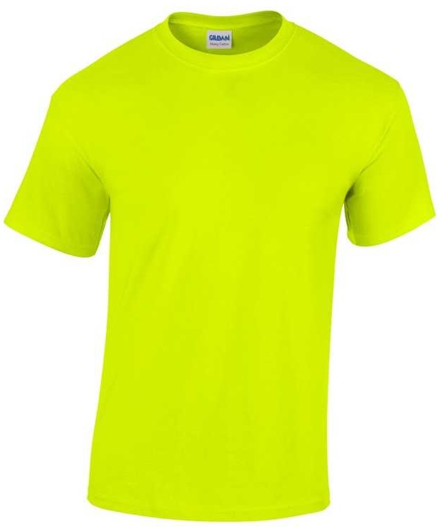 Levně Tričko unisex zelená safety 2XL