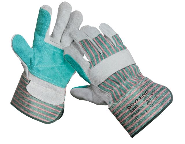 Eres kombinované rukavice měkká hovězí kůže odolné 50 párů