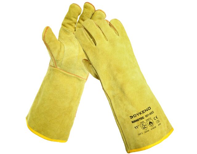 Manoteg svářecí rukavice silná hovězina