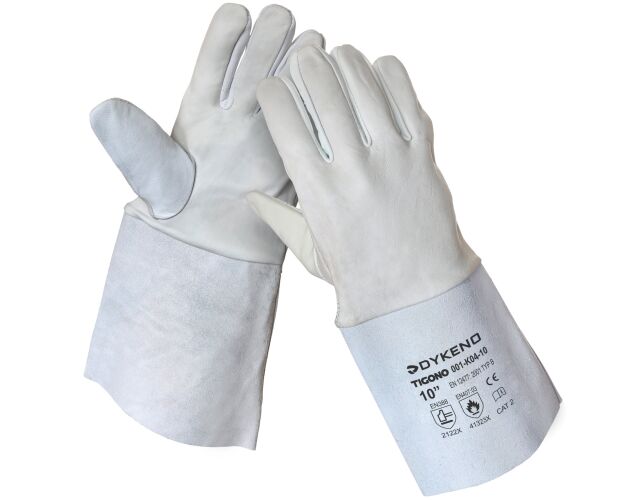 Tigono svářecí rukavice jemná kozinka