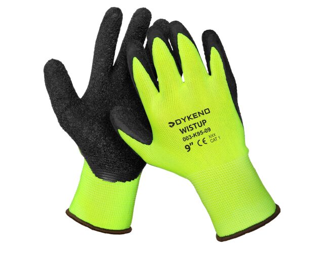 Wistup všestranné pracovní rukavice máčené ve zvrásněném latexu 100 párů