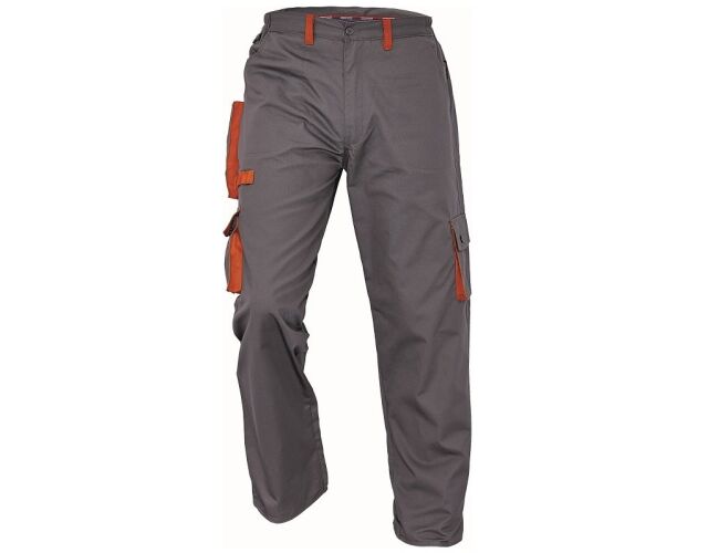 Australian Line Desman kalhoty do pasu šedá-oranžová