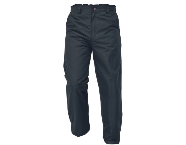 Červa Rodd zateplené kalhoty do pasu černé