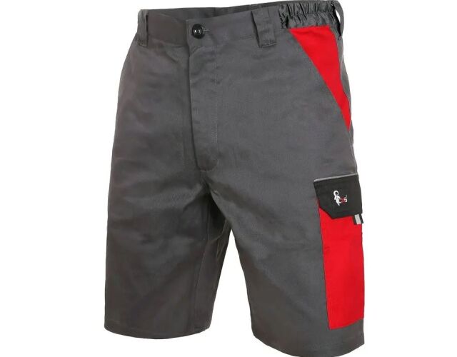 CXS Phoenix Zefyros kraťasy šedá červená