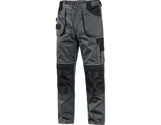CXS ORION TEODOR zimní pracovní kalhoty do pasu šedá černá