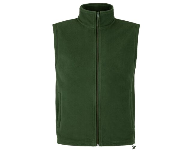 Fleecová vesta lahvově zelená unisex Jada