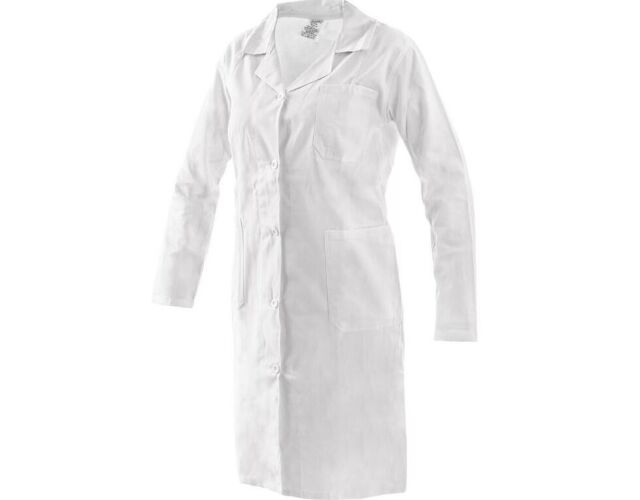 CXS Eva pracovní dámský plášť bílý