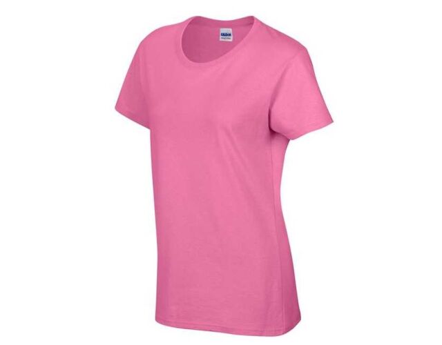 Dámské bavlněné tričko s krátkým rukávem růžová