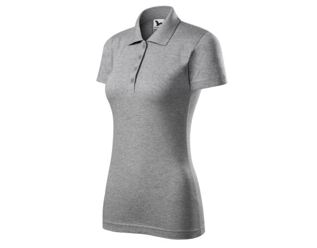 Dámská polokošile Malfini Single J. 223 tmavě šedý melír