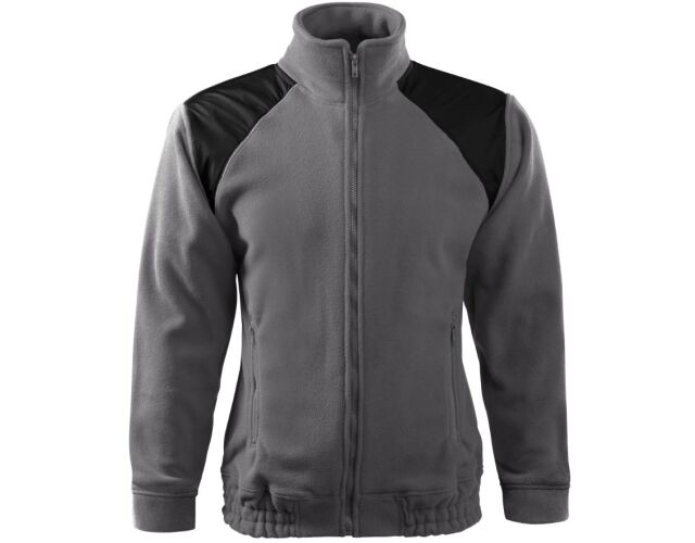Malfini Jacket Hi-Q506 silná fleecová mikina unisex ocelově šedá