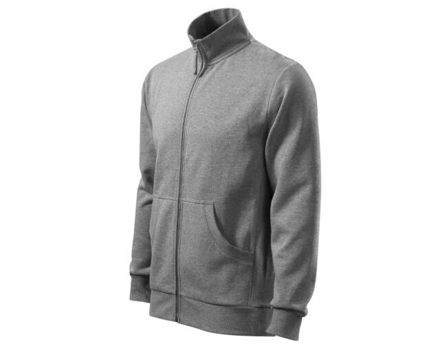 Mikina pánská Malfini Adventure 407 tmavě šedý melír
