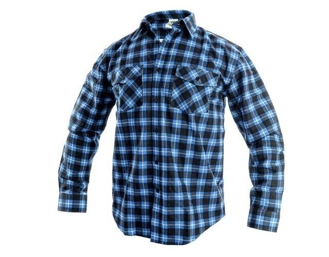 CXS Tom flanelová košile modrá