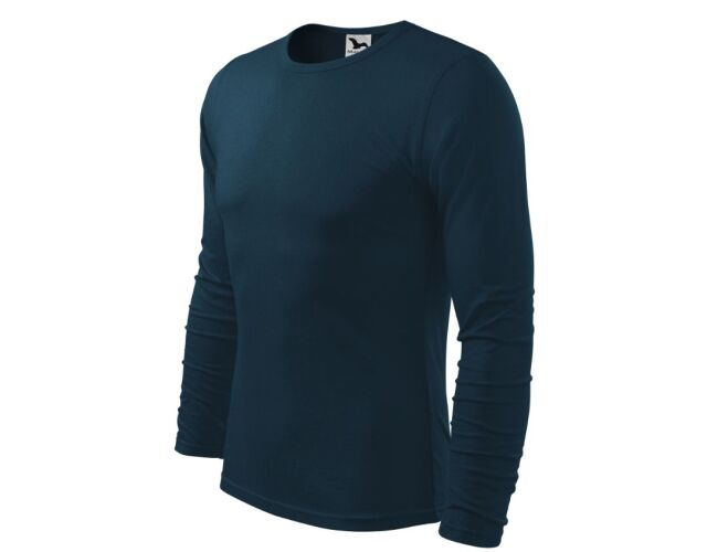 Pánské tričko s dlouhým rukávem Malfini Fit-T Long Sleeve námořní modrá